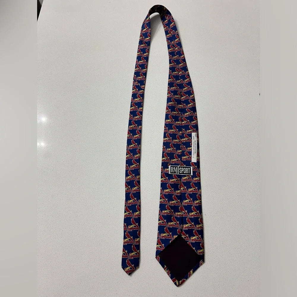 2002 Major League Baseball MLB St Louis‎ Cardinals Silk Necktie